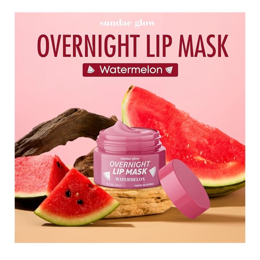 Watermelon Overnight Lip Mask - Pink